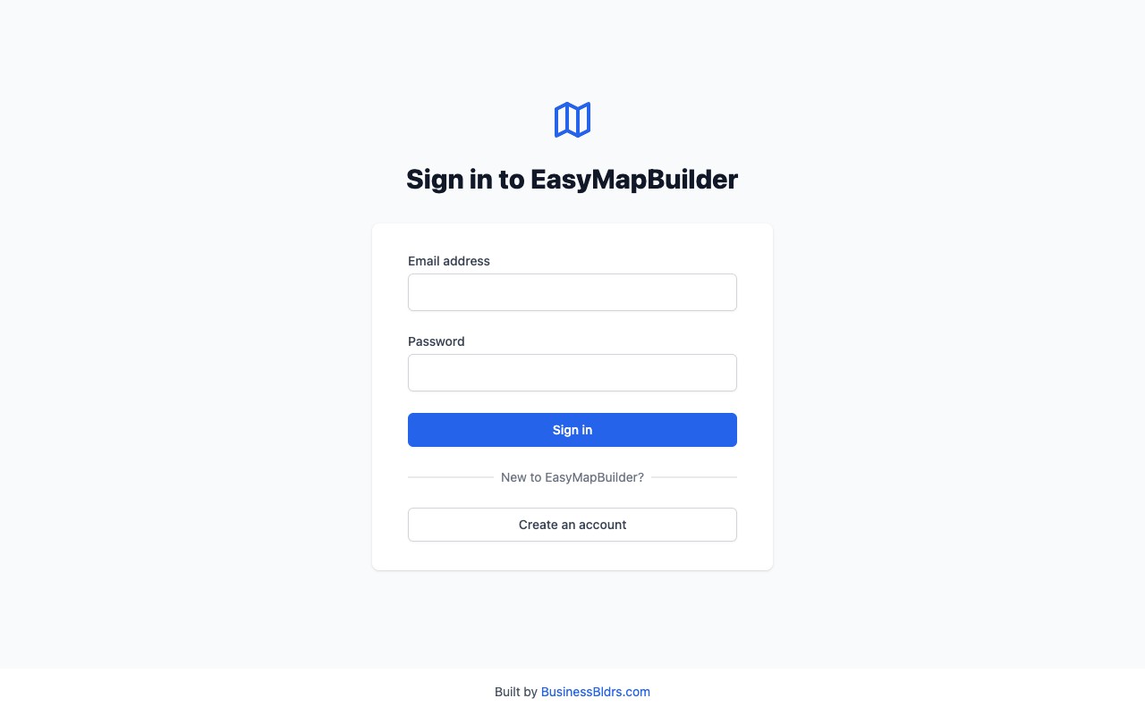 EasyMapBuilder screenshot