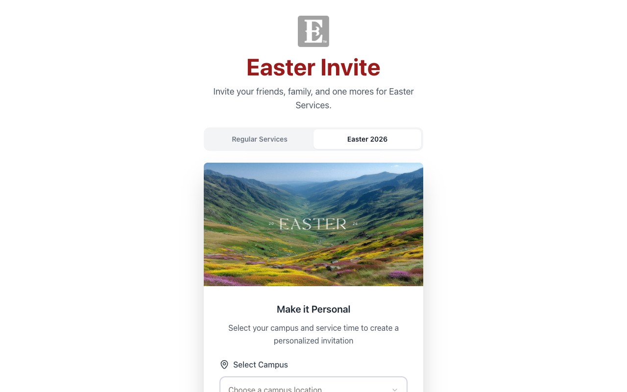 invite.coe22.com screenshot