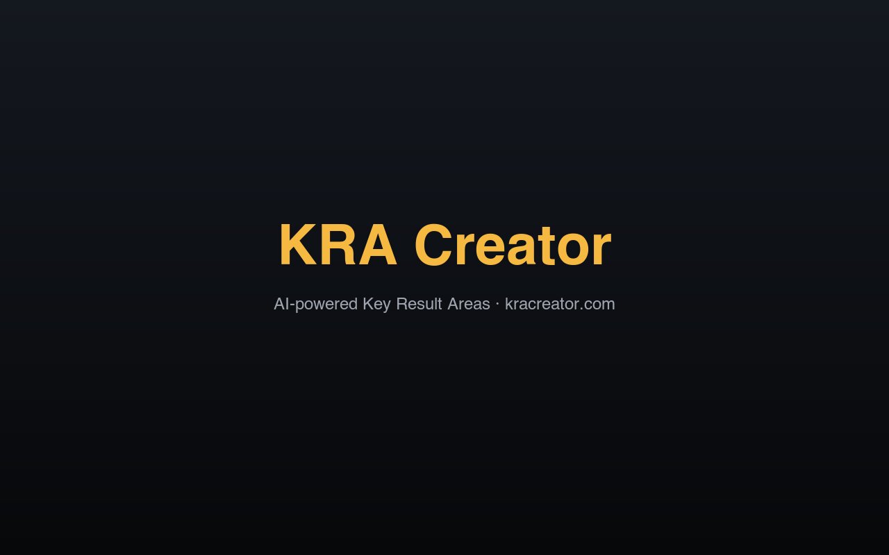 KRA Creator screenshot